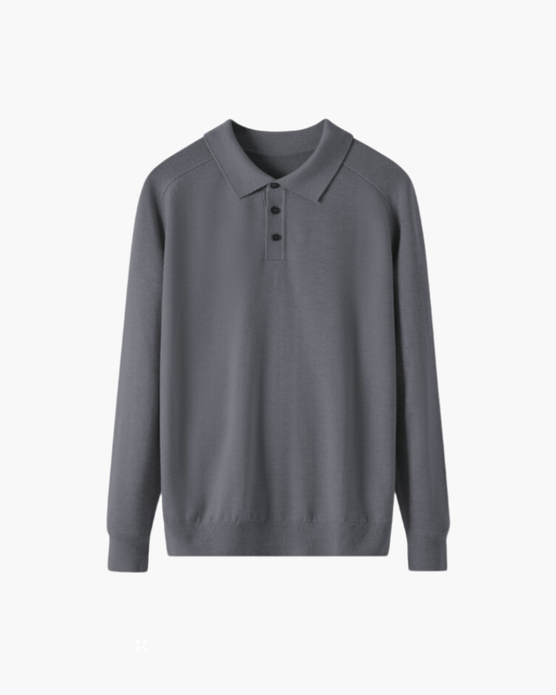 Arundel 100% Wool Knit Polo | Europa