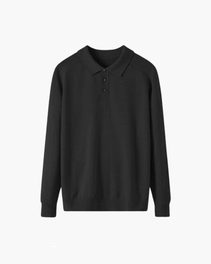 Arundel 100% Wool Knit Polo | Europa