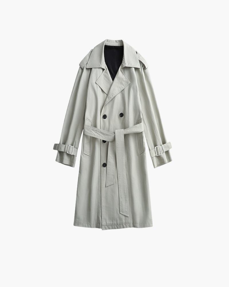 Europa Classic Double-Breasted Trench Coat | Europa