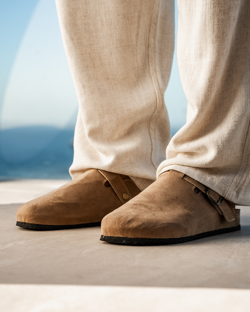Heritage Suede Slip-On Clogs | Europa