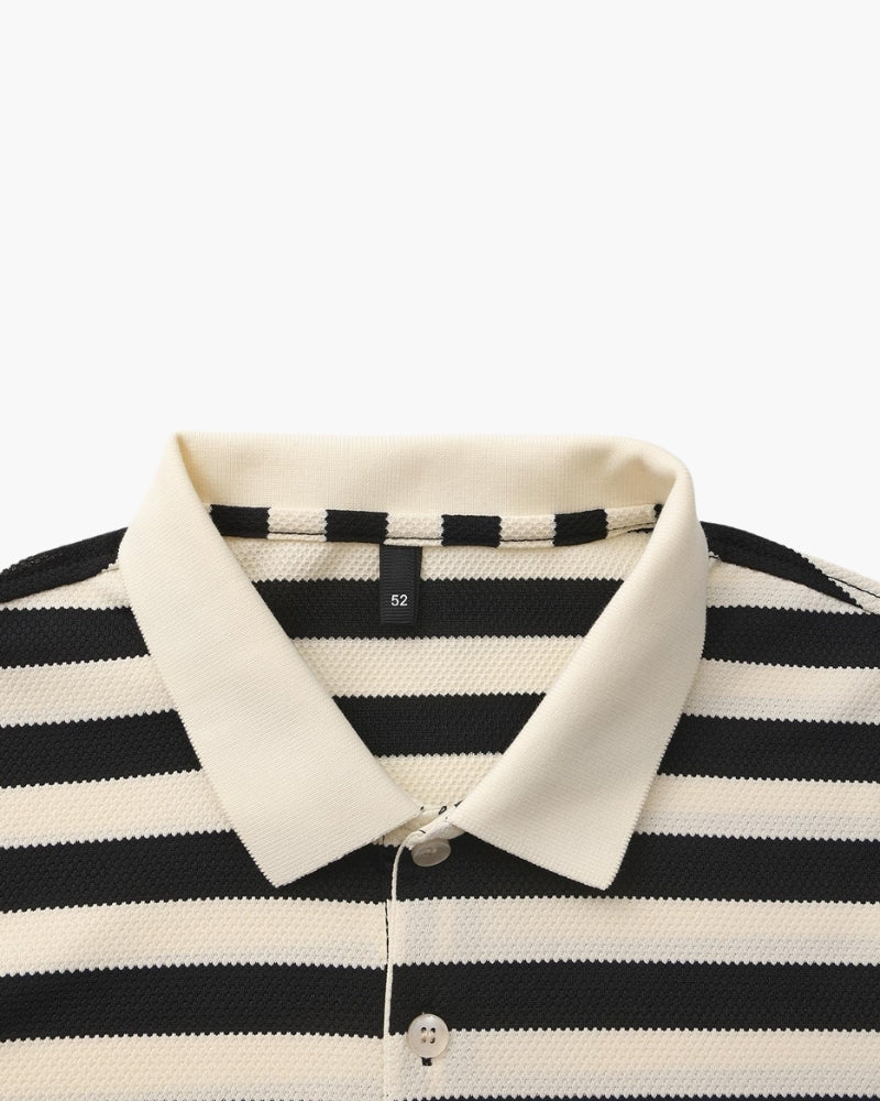 Amalfi Breton Polo Shirt | Europa