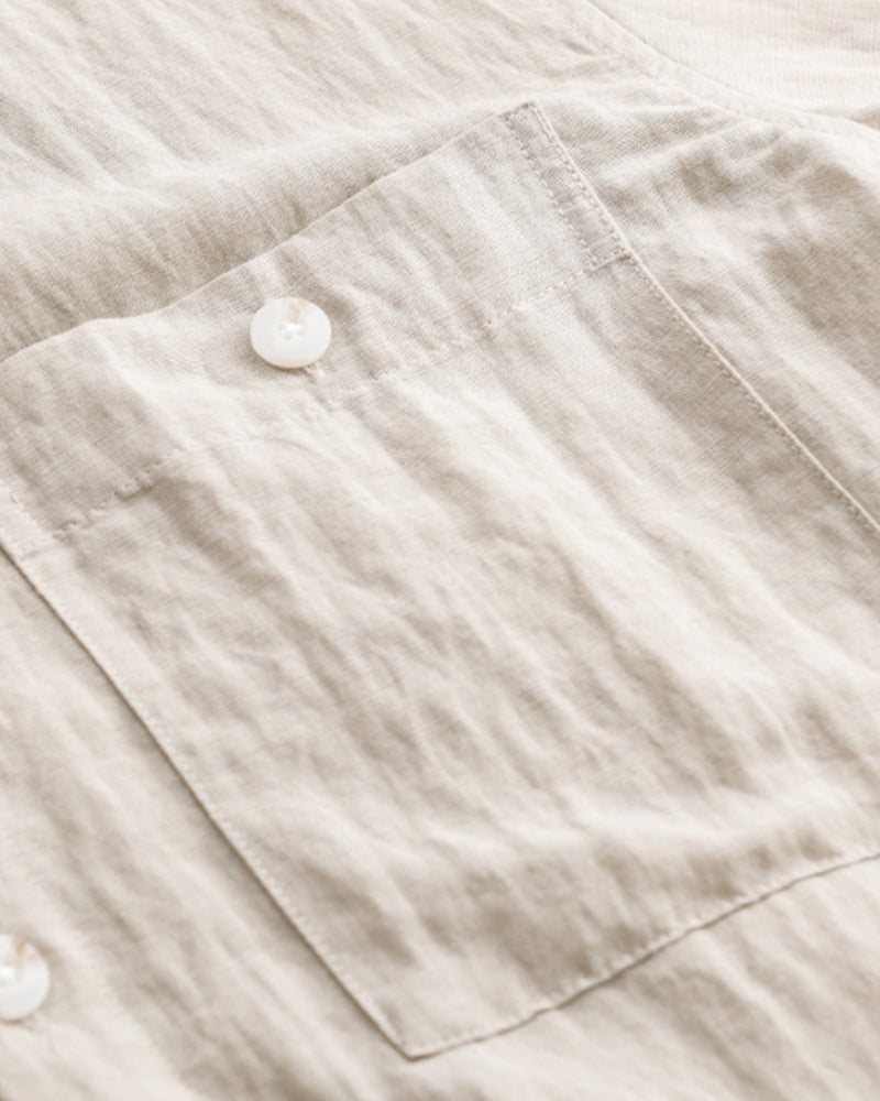 Portofino Linen Blend Overshirt | Europa
