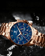 Europa Precision Chronograph Steel Watch | Europa