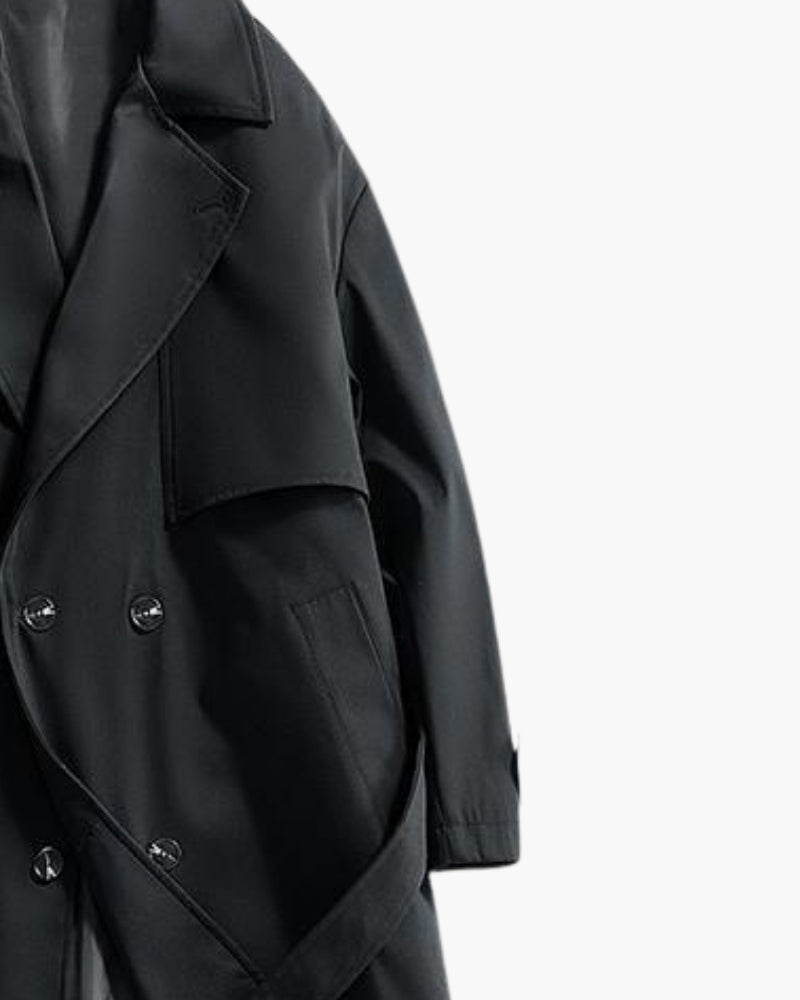 Europa Classic Double-Breasted Trench Coat | Europa