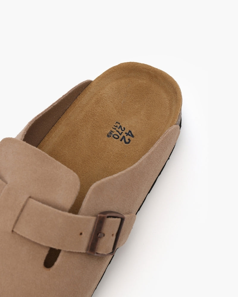 Heritage Suede Slip-On Clogs | Europa