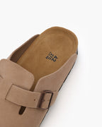 Heritage Suede Slip-On Clogs | Europa