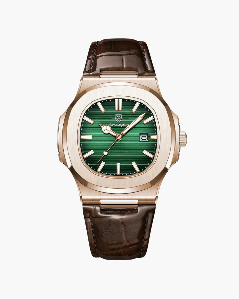 Lisbon Leather Strap Quartz Watch | Europa