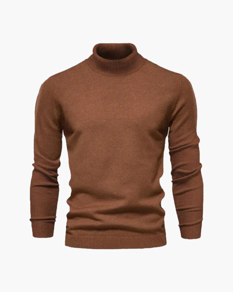 Gstaad Viscose Blend Turtleneck Sweater | Europa