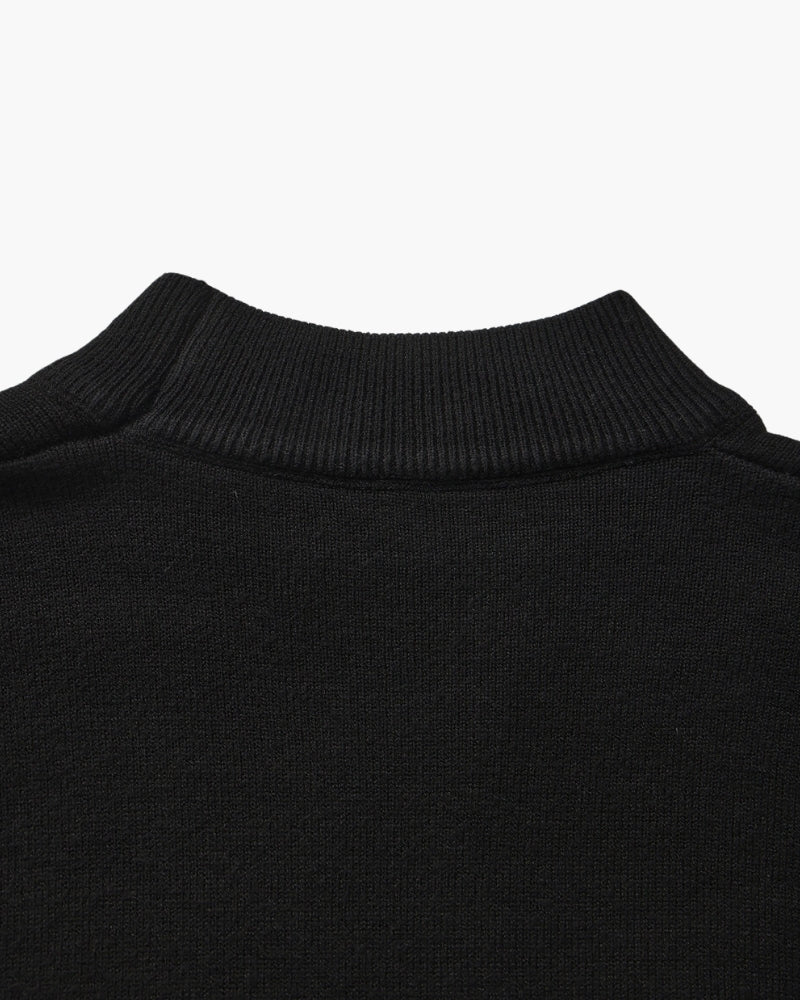 Alpen Ribbed Mock Neck Sweater | Europa
