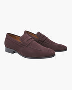 Oxford Suede Penny Loafers | Europa