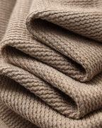 Lanark Textured Knit Polo Sweater | Europa