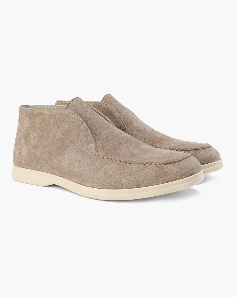 Sloane High-Top Suede Loafers | Europa