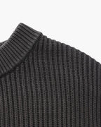 Heritage Rib Knit Crewneck Sweater | Europa
