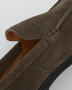 Heritage Suede Loafers with Black Sole | Europa