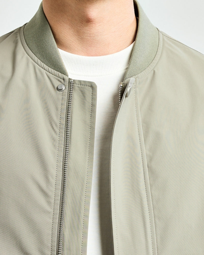 St. Germain Minimalist Bomber Jacket | Europa