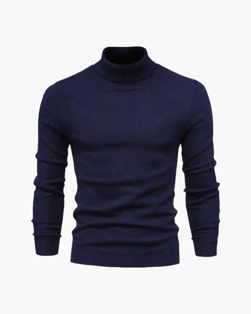 Gstaad Viscose Blend Turtleneck Sweater | Europa