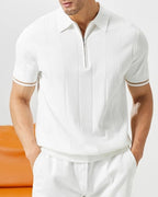 Saint-Tropez Contrast Trim Polo Shirt | Europa