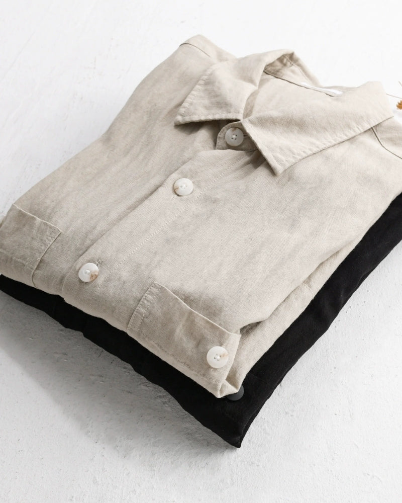 Portofino Linen Blend Overshirt | Europa