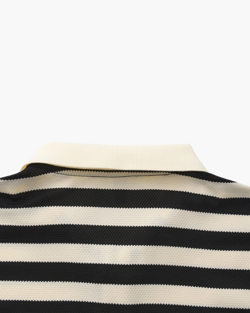 Amalfi Breton Polo Shirt | Europa