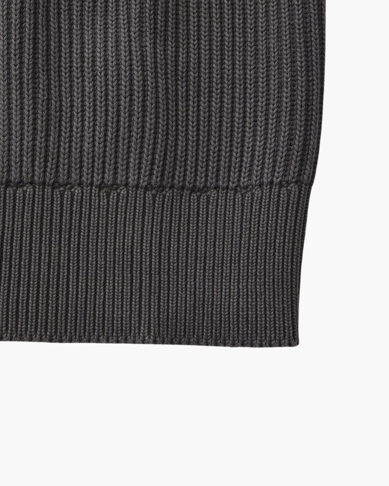 Heritage Rib Knit Crewneck Sweater | Europa