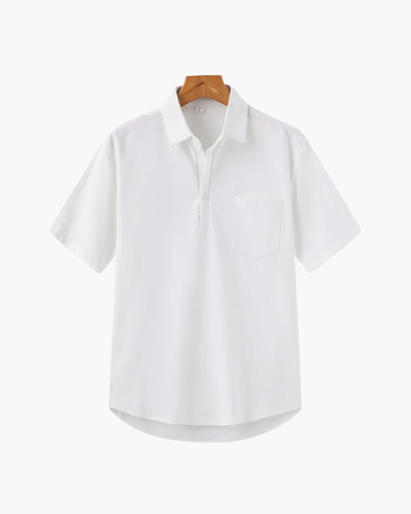 Casablanca Linen Polo Shirt | Europa
