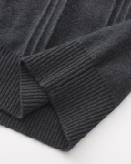 Belgravia 100% Cashmere Ribbed Half-Zip | Europa