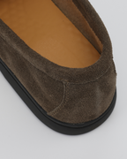 Heritage Suede Loafers with Black Sole | Europa