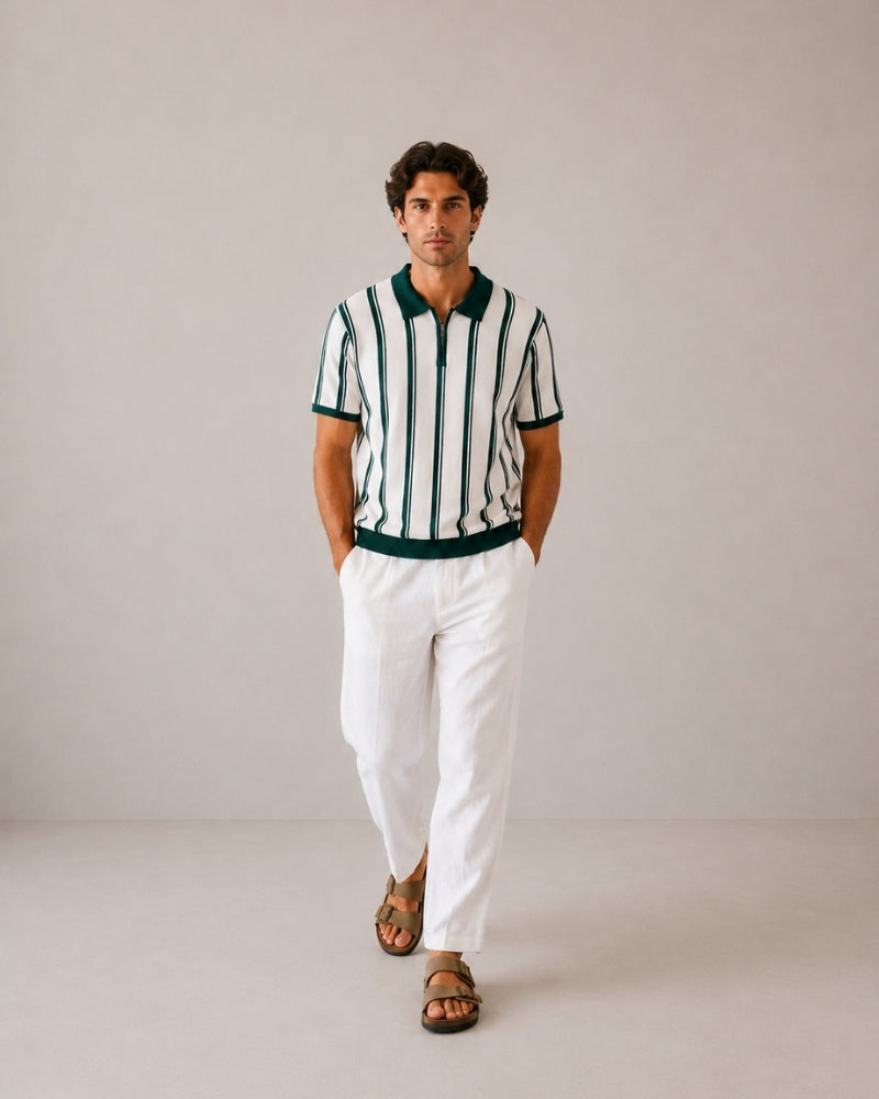 Modena Retro Club Half-Zip Polo | Europa