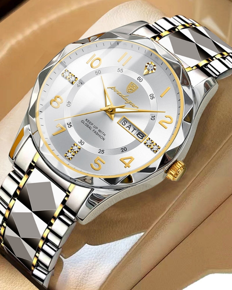 Europa Classic Two-Tone Steel Watch | Europa