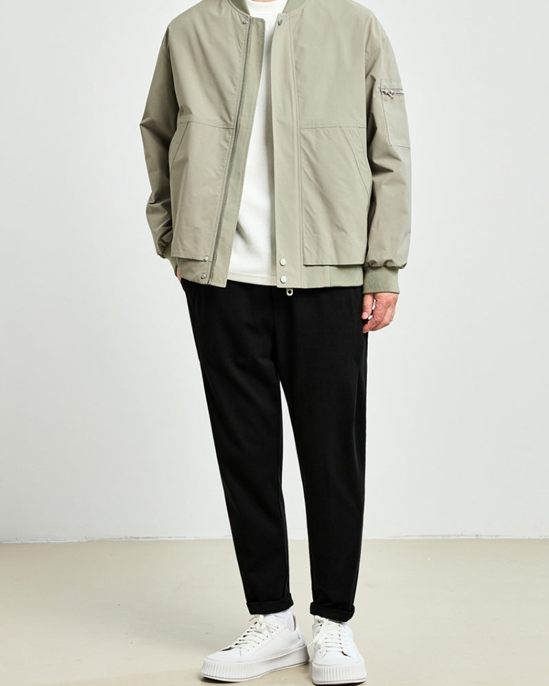 St. Germain Minimalist Bomber Jacket | Europa