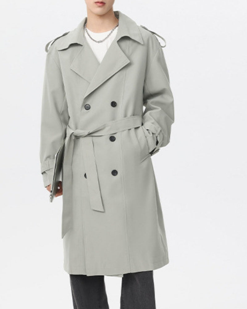 Europa Classic Double-Breasted Trench Coat | Europa