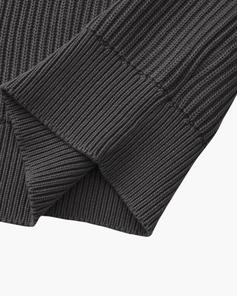Heritage Rib Knit Crewneck Sweater | Europa
