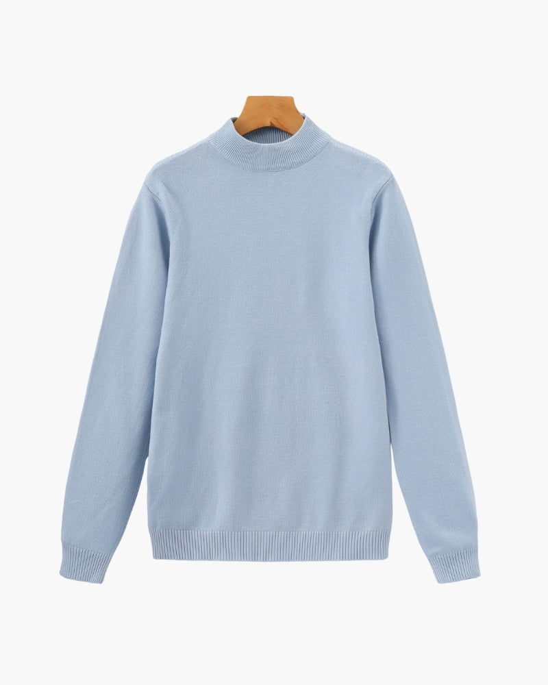 Alpen Ribbed Mock Neck Sweater | Europa