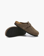 Heritage Suede Slip-On Clogs | Europa