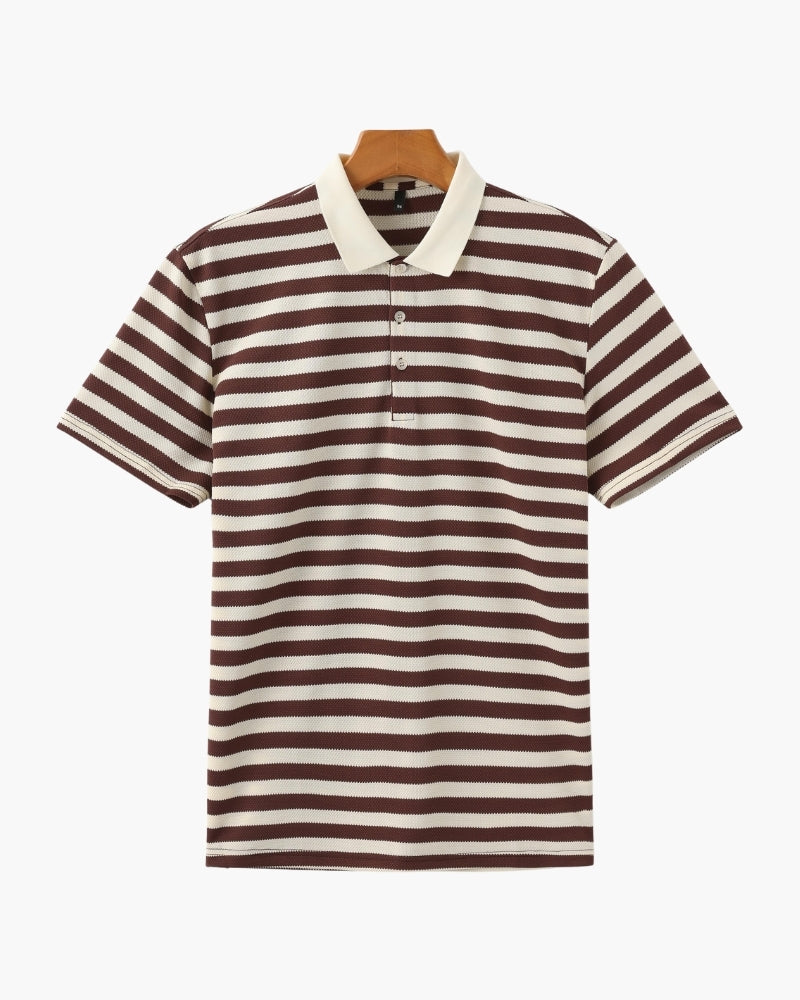 Amalfi Breton Polo Shirt | Europa
