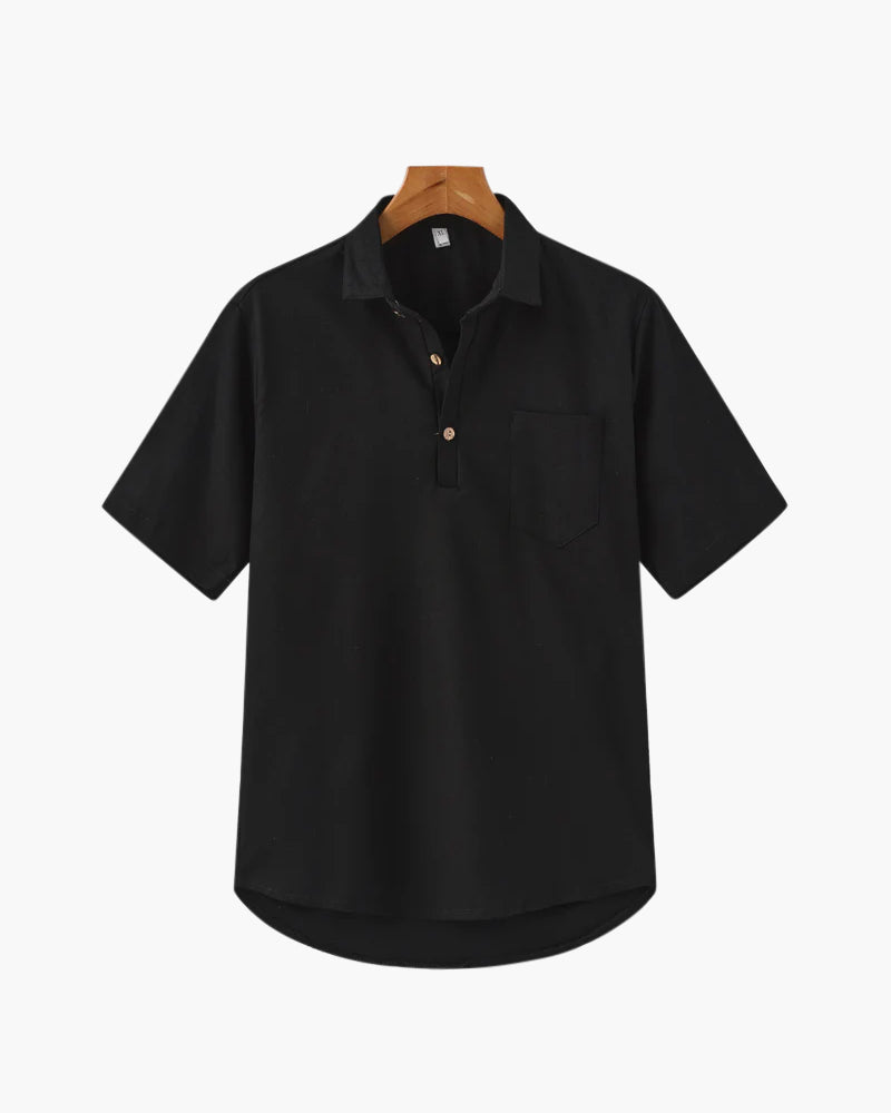 Casablanca Linen Polo Shirt | Europa