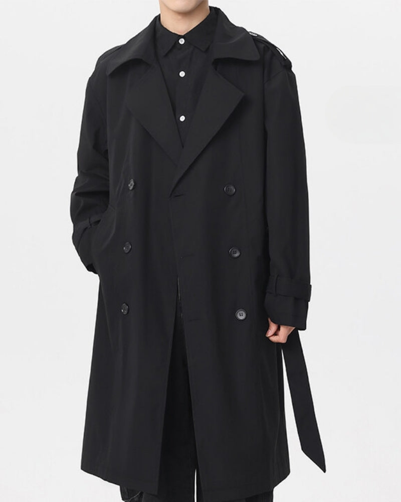 Europa Classic Double-Breasted Trench Coat | Europa