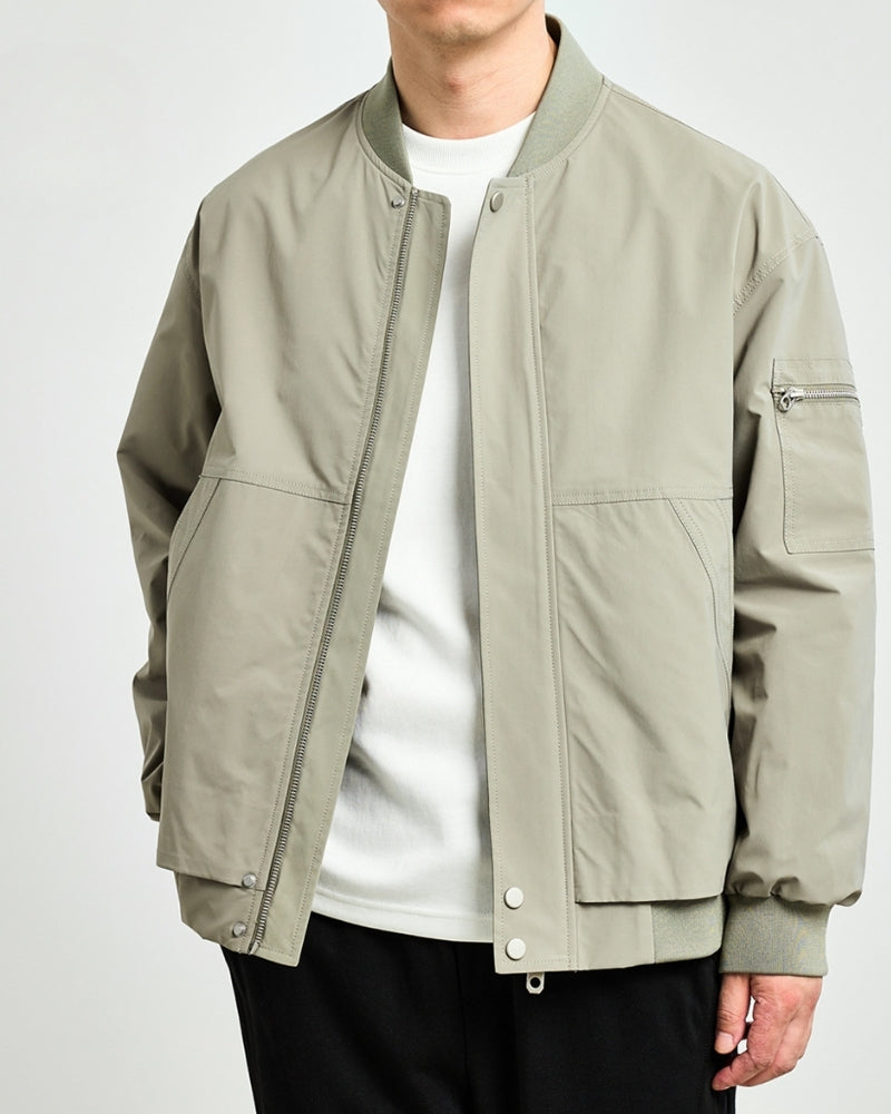 St. Germain Minimalist Bomber Jacket | Europa