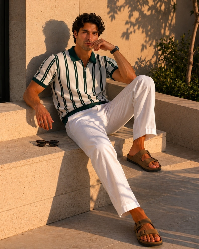 Modena Retro Club Half-Zip Polo | Europa