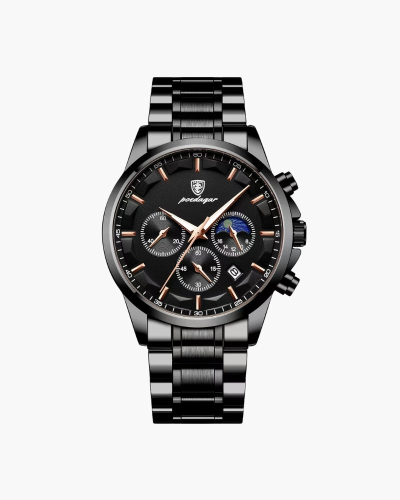 Europa Precision Chronograph Steel Watch | Europa