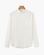 St. Moritz Mandarin Collar Shirt | Europa