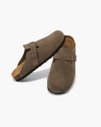 Heritage Suede Slip-On Clogs | Europa