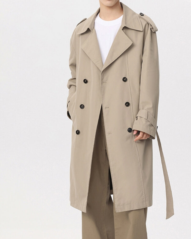 Europa Classic Double-Breasted Trench Coat | Europa