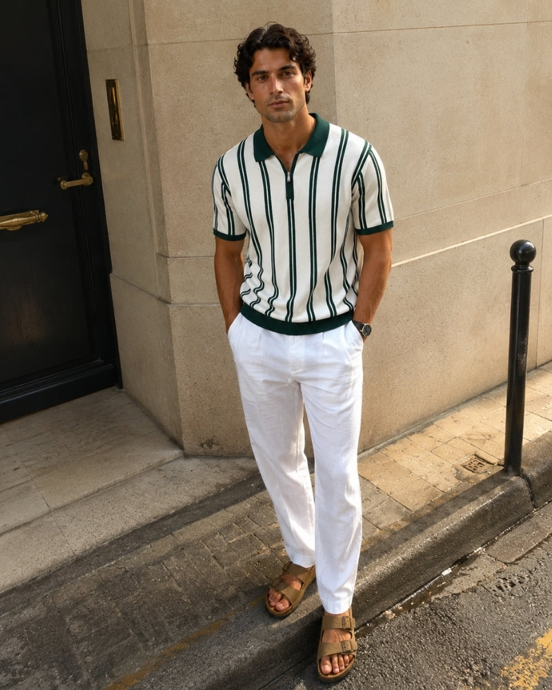 Modena Retro Club Half-Zip Polo | Europa