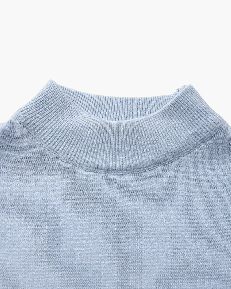 Alpen Ribbed Mock Neck Sweater | Europa