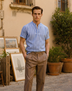 Bari Breton Cotton Polo | Europa