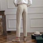 Paris Buckle-Detail Tailored Trousers | Europa