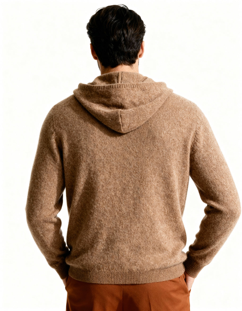 Kaschmir-Luxus-Kapuzenpullover