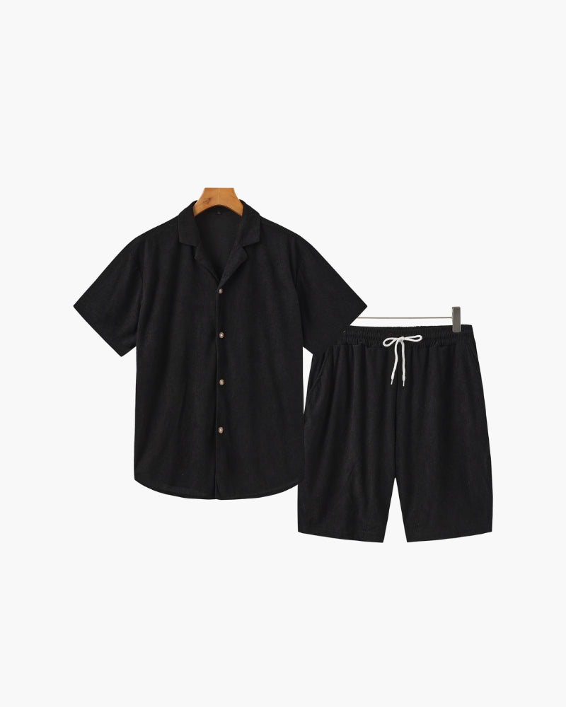 Côte d'Azur Velvet Corduroy Co-Ord Set | Europa