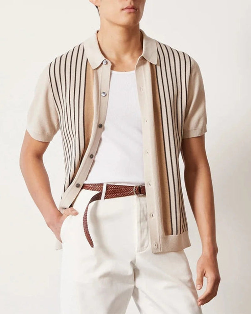 Monte Carlo Regimental Knit Polo | Europa